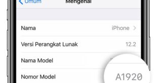 nomor model iphone